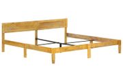 Bed Frame Solid Mango Wood 200 cm