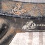 Vintage Black Librasco Cast Iron and Brass Kitchen Scales around 1930s Postage Available or Collection Image 8