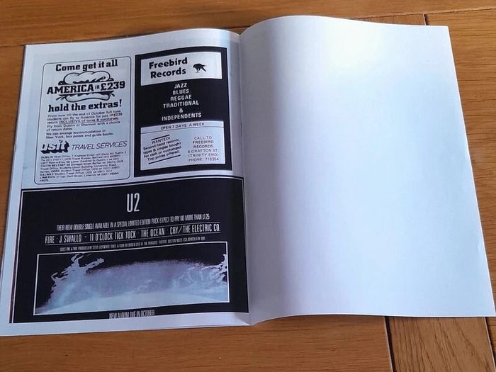 Thin Lizzy Replica Slane Castle 1981 booklet