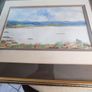Signed watercooler framed picture seascape of west of ireland. Image 3
