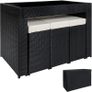 _POLY Rattan Aluminium Bar Set with 6 Bar Stools and 2 Sets Plus Protective Case Cover/Stainless Steel Screws, Various Colors Image 2
