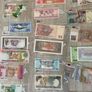 Original 100PCS album Different World Original notes From 50 Different Countries UNC ASIA in general at 1 euro each Image 5