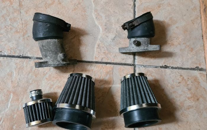 CX500 OEM Intake manifolds and pods