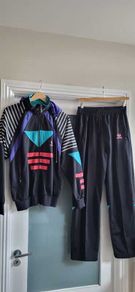 90's ADIDAS Tracksuit Sz 10-12UK (Rare Find!!)