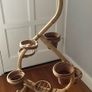 Vintage Retro Free Standing Bamboo Plant Stand Image 4