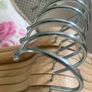 ShabbyChic Large Quantity of Hangers in wrapping and 2Storage Boxes Image 3