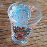 Colourful shot glass (from Brazil) Image 3
