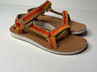 TEVA universal womens sandals UK 8 ombre sunset