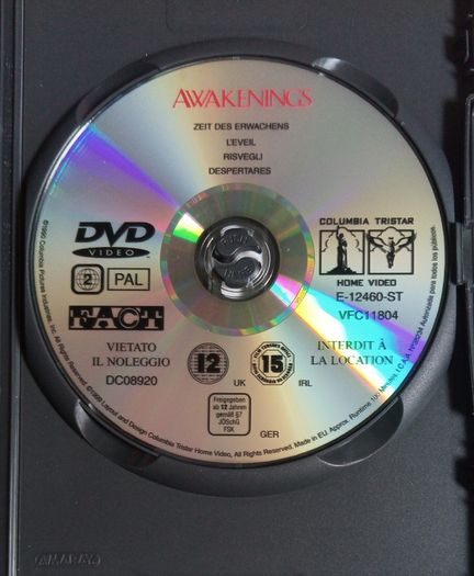 Awakenings [1990] Robert De Niro & Robin Williams [DVD Movie]
