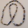 Authentic Antique Yemeni Banded Agate Beads Necklace 22 inches Image 6