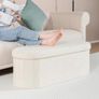 Folding Ottoman Storage Bench Image 2