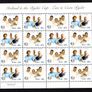 2005 Ireland Ryder Cup Commemorative Stamp Sheetlet Plate 1A1A1A1A Mint Never Hinged (MNH) Image 2