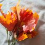 Artificial Maple Leaf Bouquet X 4 Image 3