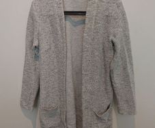 White/grey cardigan Armand Thiery