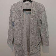 White/grey cardigan Armand Thiery