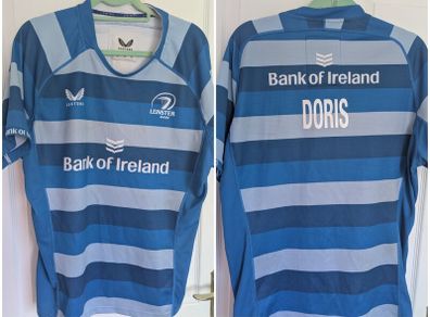 Caelan Doris Player Worn Training Jersey 2XL Leinster GPS Castore