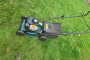 Petrol push lawnmower
