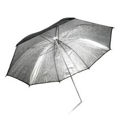 33"84cm Studio Flash Black Silver Reflector Umbrella