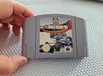 French version F 1 World Grand Prix Formula 1 World Championship Nintendo 64 N64 Games Original