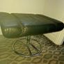 leather foot stool Image 4