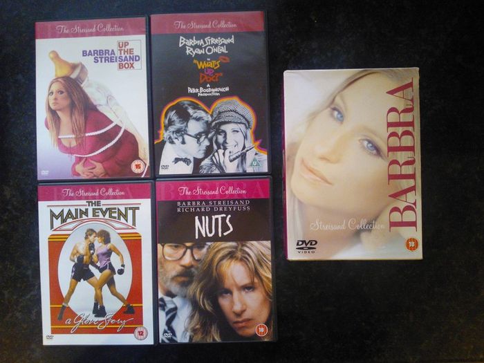 Barbra Streisand Dvd And Cd Collection Bundle Musical Drama