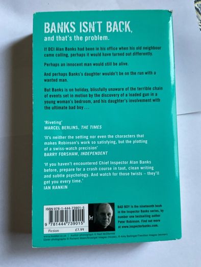 12 x Peter Robinson DCI BANKS crime series no 7 and 13 to 25 or individual