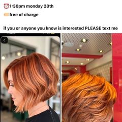 Hair Model required