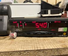 Taxi meter and printer