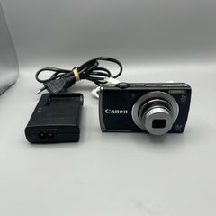 Canon PowerShot A3500 IS 16MP Digital Camera Black & Silver - Full Kit
