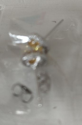 Crystal and Sterling Silver Earrings for Ladies