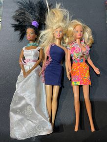 Vintage Barbie LOT 1966 1993 Three Dolls USED