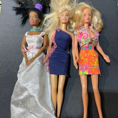 Vintage Barbie LOT 1966 1993 Three Dolls USED