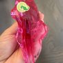 Large Waterford Crystal Pink Angel Fish Image 2