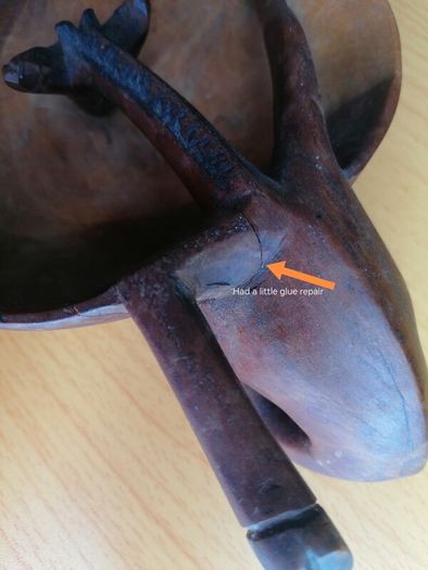 Wooden Carved Bowl