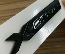 Xdrive boot badge gloss black