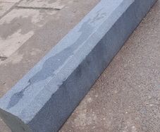 granite plinths/kerbs