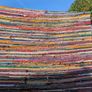 Colourful Rug / Boho Rag Style  140x215 cm Image 2