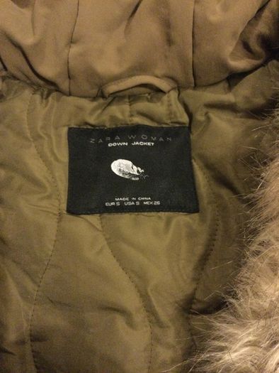 ZARA Down Jacket Size S