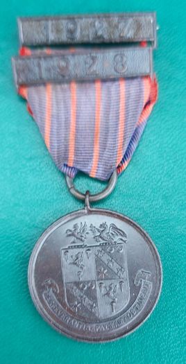 1927 English Sports Medal with 1928 bar