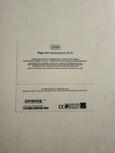 Apple iPad 8th gen and accessories
