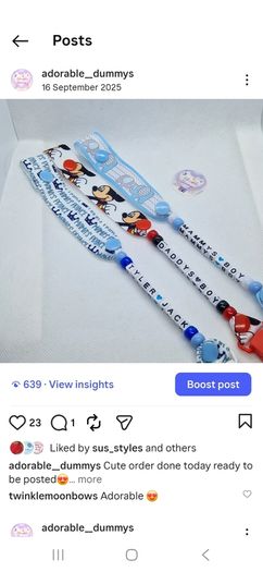 soother clips