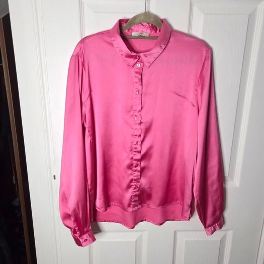 Neon pink blouse  size M