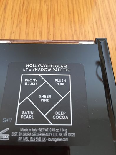 Laura Geller Hollywood Glam Eyeshadow Palette- New