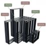Metal black table legs Image 3