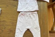 Jacadi baby two piece outfit