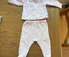 Jacadi baby two piece outfit