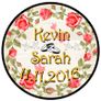 Personalised Wedding Stickers Labels Image 2