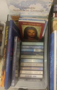 Religious Books, DVD,  Cd's and Cassettes.