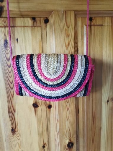 Lovely Red & Gold Bag with a Tassle charm - nice gift + other amazing bags available