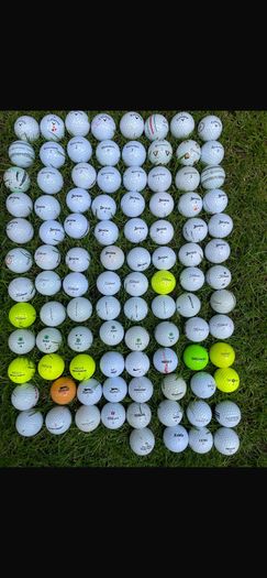 100 golf balls